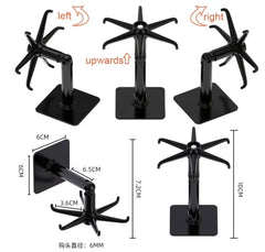 Kitchen Tools Spoon Holder Stand 360 Degrees Rotated Punch-Free