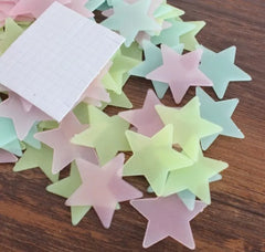 100Pcs Self Adhesive Decorative Stars Regular