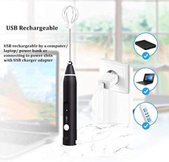 Rechargeable Electric Coffee Mixer