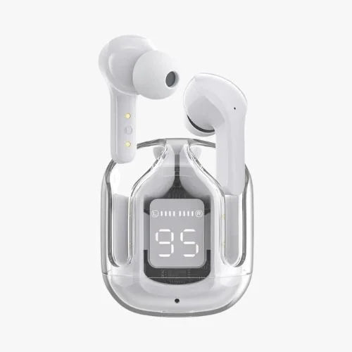 Air 31 Earbuds Wireless Earbuds With Crystal Transparent Case