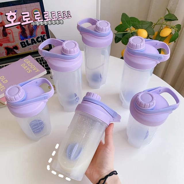 Sport fitness protein shaker