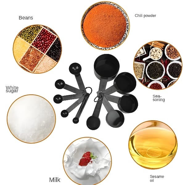 10pcs Kitchen Measuring Spoons