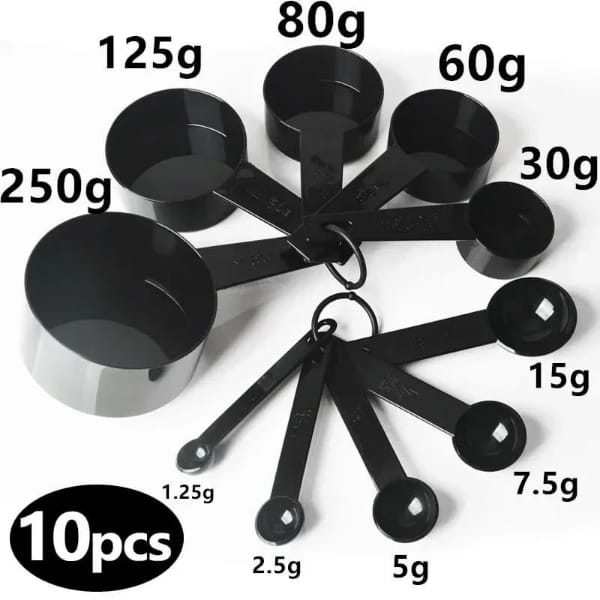 10pcs Kitchen Measuring Spoons