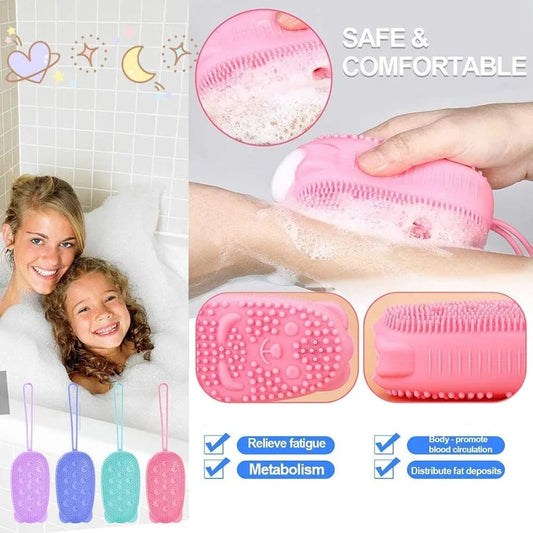Double-Sided Silicone Body Brush