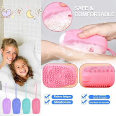 Double-Sided Silicone Body Brush