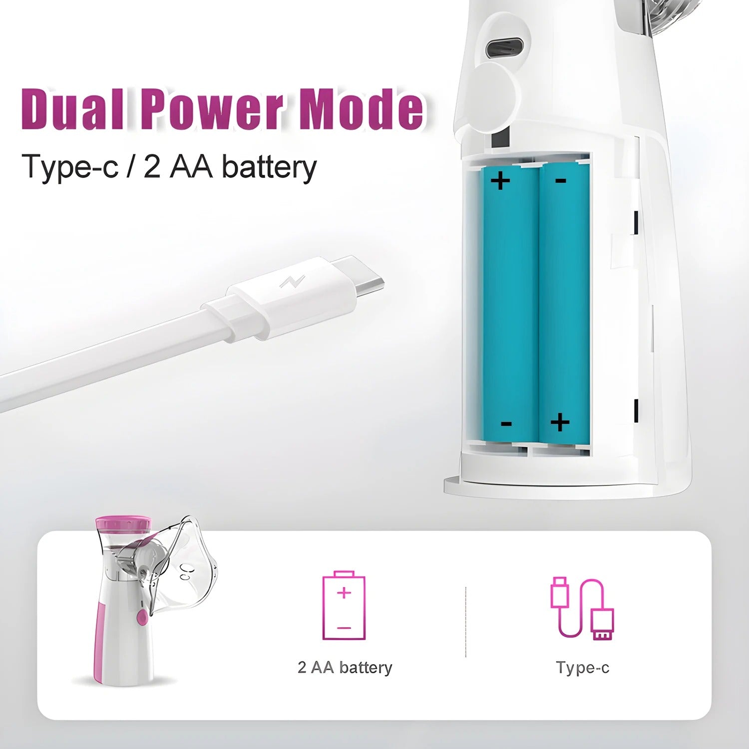 Mini Portable Silent Nebulizer