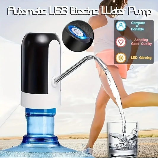 Automatic Electric Water Bottle Pump Dispenser With USB