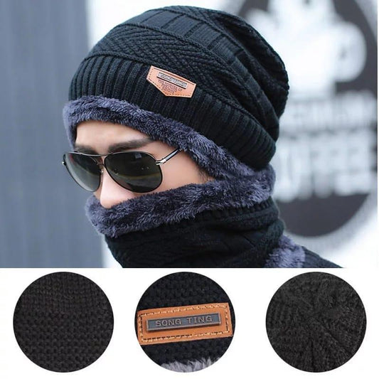 Muffler Cap With Neck Warmer 2 in 1