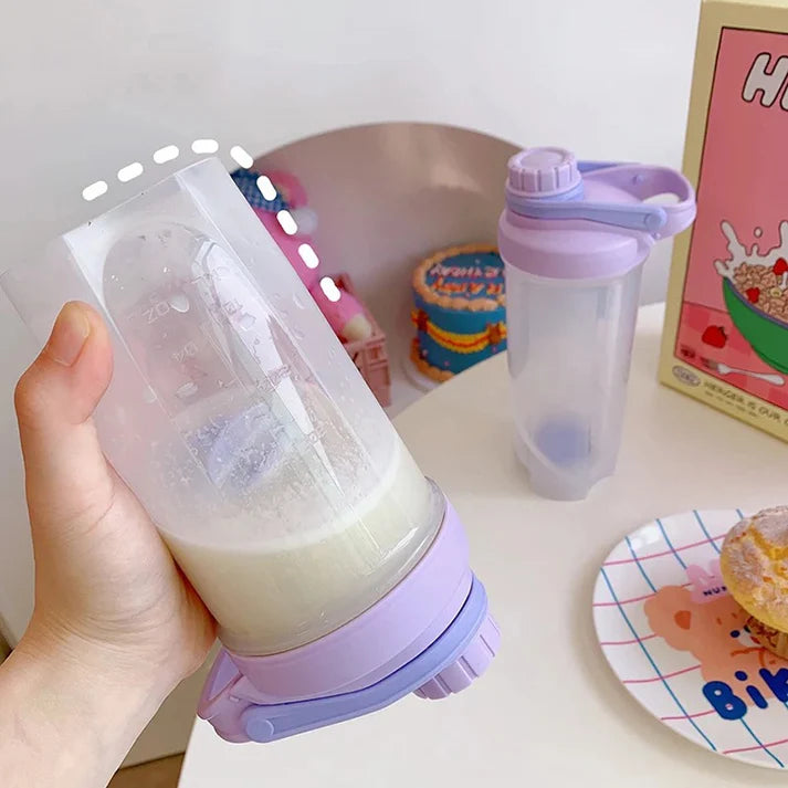 Sport fitness protein shaker